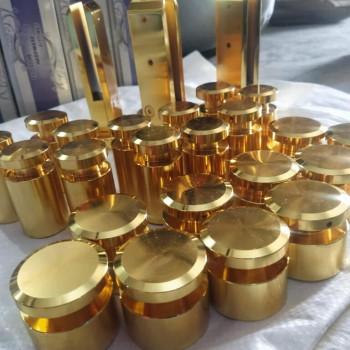 Fittings SS Point Fitting Glass Stud